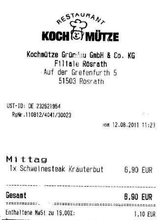 lhap Hffner Kochmtze Restaurant